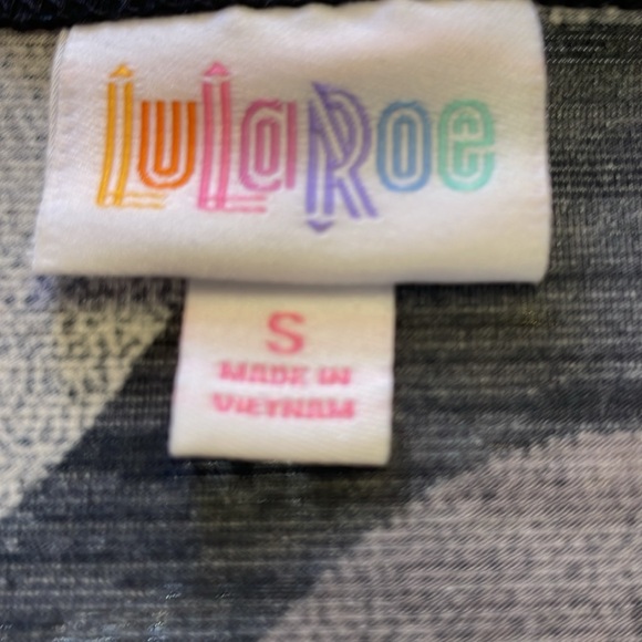 LulaRoe Jersey Geometric Printed Wave Irma Tunic Top-0919 - Picture 12 of 12